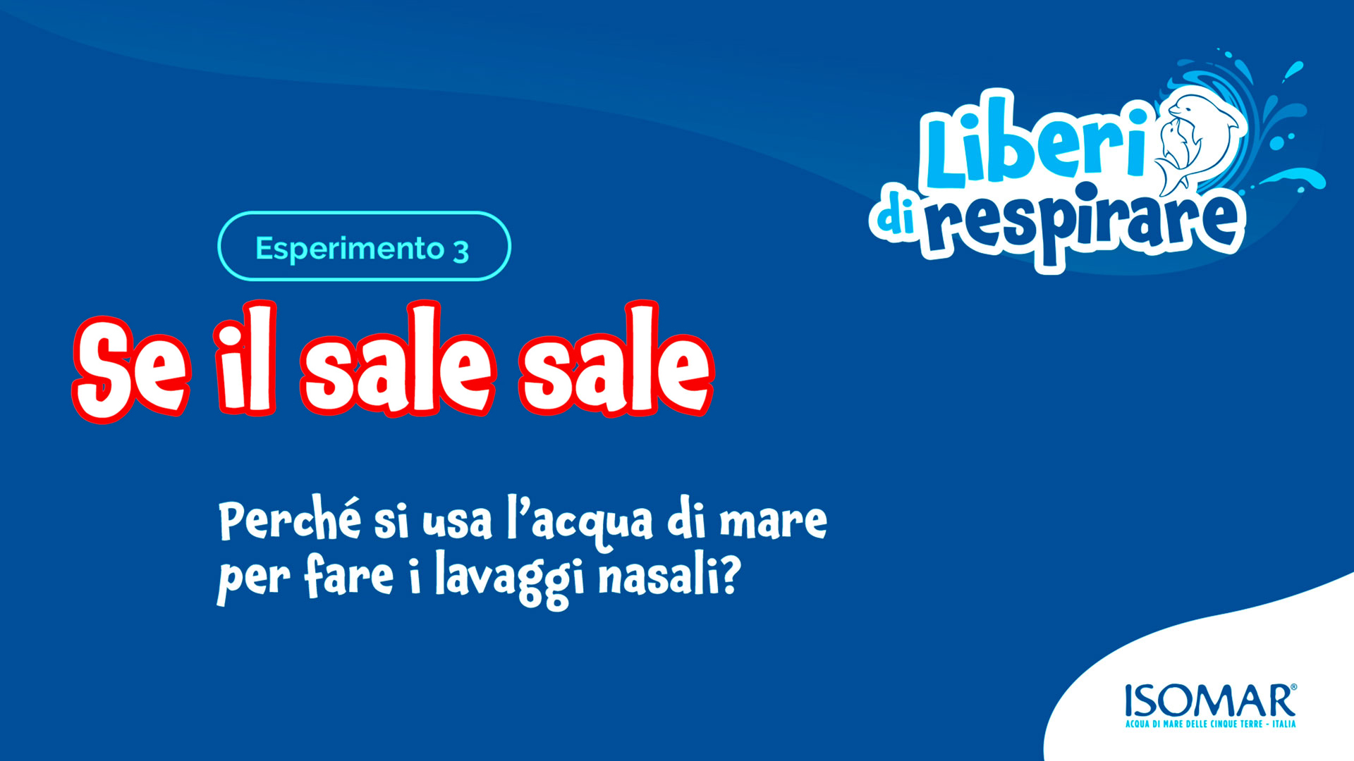 Se il sale sale